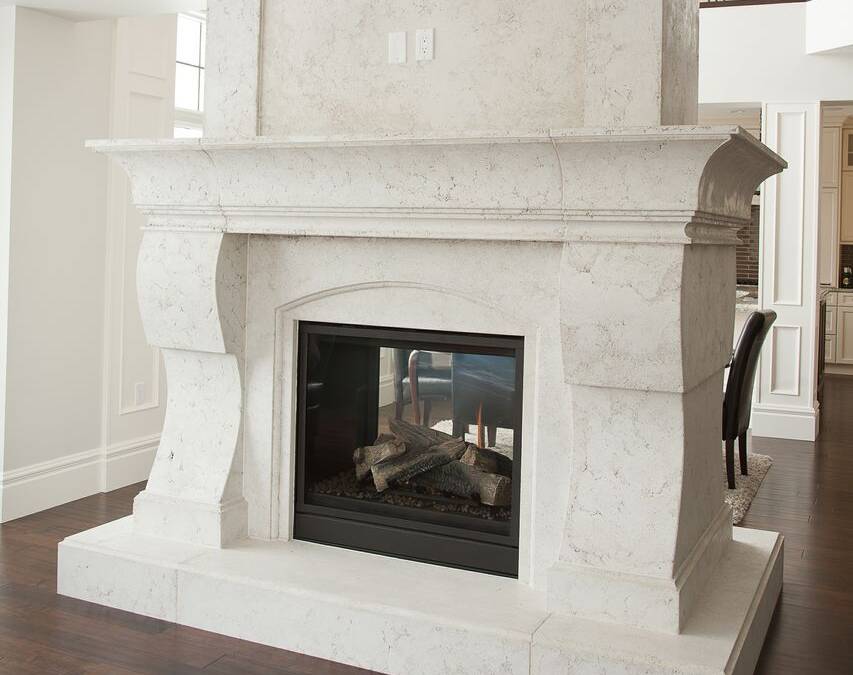 How to Care for a Fireplace with a Concrete Surround